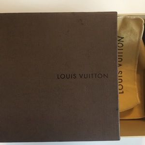 Louis Vuitton Accessories - Louis Vuitton Empty Box & Dust Bag 5 3/8"x5 1/2x 3 Louis Vuitton Accessories - Louis Vuitton Empty Box & Dust Bag 5 3/8"x5 1/2x 3